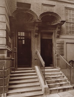 Doorways, Laurence Pountney Hill, c1884. Creator: Henry Dixon & Son.