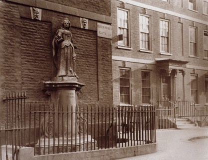 Queen Anne's Gate, c1886. Creator: Henry Dixon & Son.
