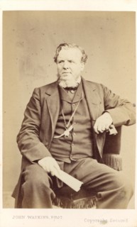 Seated man probably William Evans, (1798-1877), c1850-1880. Creator: John Watkins.