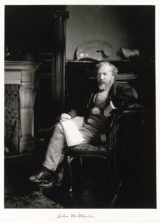 John MacWhirter, RA, c1889-1891. Creator: Ralph W Robinson.