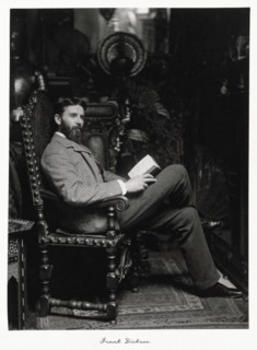 Sir Frank Dicksee, PRA, c1889-1891. Creator: Ralph W Robinson.