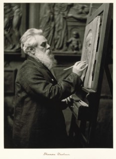 Thomas Woolner, RA, c1889-1891. Creator: Ralph W Robinson.