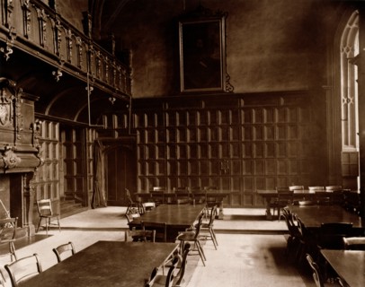 Charterhouse - Great Hall, interior, c1880. Creator: Unknown.