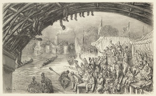 Barnes Bridge, 1872.  Creator: Stéphane Pannemaker.