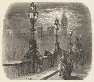 Victoria Embankment, 1872.  Creator: Paul Jonnard.