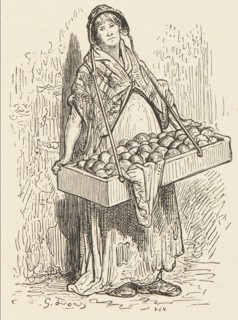 Orange Woman, 1872.  Creator: Alphonse Jean-Baptiste Vien.