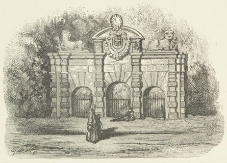 Buckingham Gate, 1872.  Creator: Unknown.
