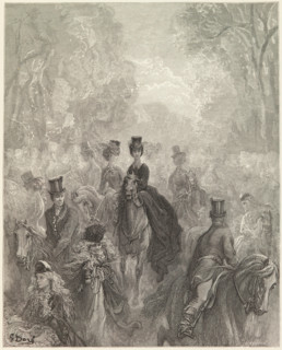 The Ladies' Mile, 1872.  Creator: Paul Jonnard.