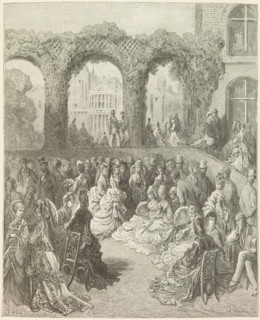 Holland House - A Garden Party, 1872.  Creator: Unknown.