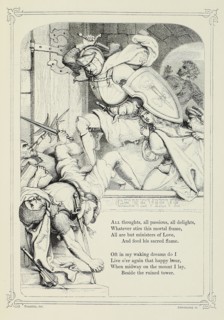 Genevieve, 1842.  Creator: Thomas Armstrong.