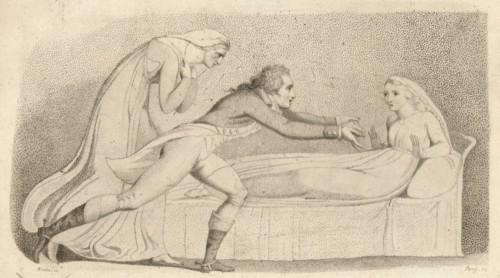 The Waking of Leonora, 1796.  Creator: Perry.