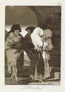 Pobrecitas!; Los Caprichos, pl.22, 1799. Creator: Francisco Goya.