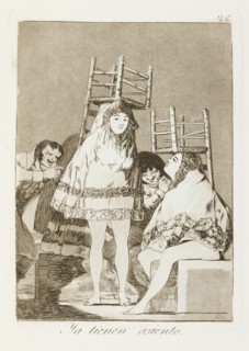 Ya tienen asiento.; Los Caprichos, pl.26, 1799. Creator: Francisco Goya.