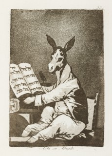 Asta su Abuelo.; Los Caprichos, pl.39, 1799. Creator: Francisco Goya.