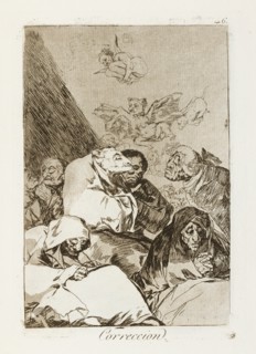 Correccion.; Los Caprichos, pl.46, 1799. Creator: Francisco Goya.