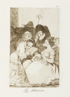 La filiacion.; Los Caprichos, pl.57, 1799. Creator: Francisco Goya.