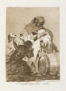 Nadie nos ha visto.; Los Caprichos, pl.79, 1799. Creator: Francisco Goya.