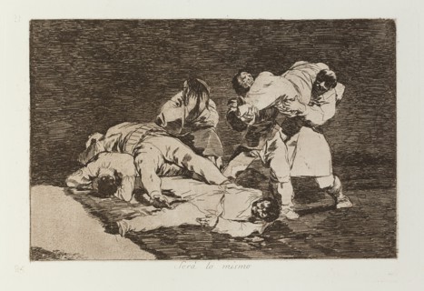 Será lo mismo.; Los Desastres de la Guerra, Madrid 1863. Creator: Francisco Goya.