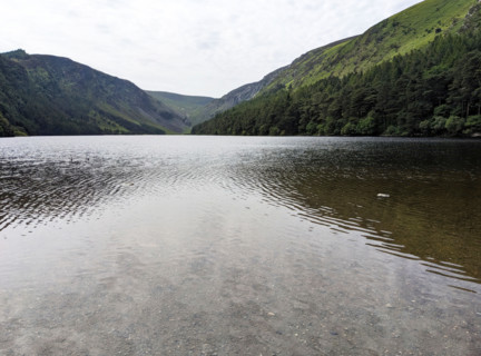 The upper lake, Glendalough, Wicklow, Ireland, June 2026. Creator: Amanda Waite.
