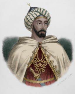Abu Addallah Muhammad XII, (1459-1533), known in Europe as Boabdil, 1869.  Creator: Unknown.