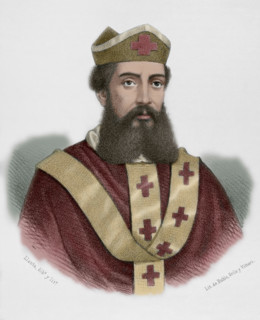 Saint Indaletius, 1st century, (1869).  Creator: Santiago Llanta.