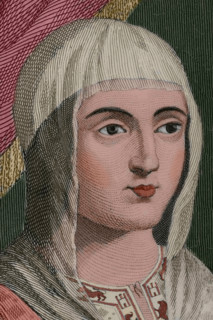 Isabella I, (1451-1504), Queen of Castile (1474-1504), 19th century.  Creator: Antonio Roca Sallent.