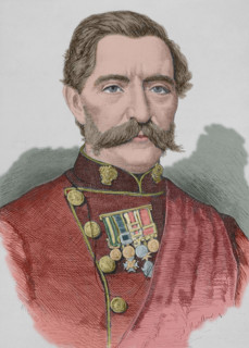 Robert Napier, (1810-1890), 1st Baron Napier, British field marshal, 1878. Creator: Félix Badillo.