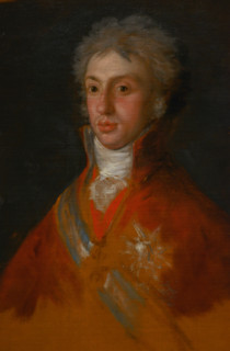 Louis I of Etruria, (1773-1803), Infante of Spain, House of Bourbon, Detail, 1800.  Creator: Francisco Goya.