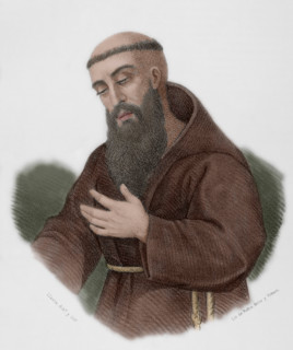Blessed Diego José de Cádiz, (José Francisco López-Caamaño y Garcia) (1743-1801).  Creator: Santiago Llanta.