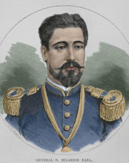Hilarión Daza, (1840-1894), Bolivian military and politician, 1878. Creator: Félix Badillo.
