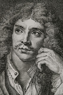 Molière, (Jean-Baptiste Poquelin) (1622-1673), French playwright, actor, and poet, Detail, 1882.  Creator: Jules Jean Marie Joseph Huyot.