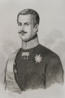 Charles Albert of Sardinia, (1798-1849), King of Sardinia, (1831-49), Duke of Savoy...1857. Creator: Esteban Buxo.