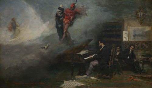 Fantasy on Faust, 1866. Creator: Mariano Jose Maria Bernardo Fortuny y Carbo.