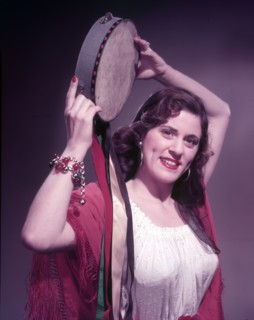 Model as gypsy, c1955. Creator: Arthur Charles Kirby Ware.