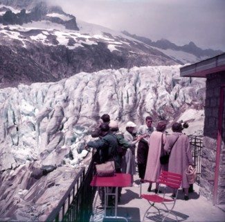 The Rhône Glacier, Switzerland, c1955.  Creator: Arthur Charles Kirby Ware.