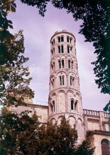 Tour Fenestrelle, Uzes, Gard, France, c1955. Creator: Arthur Charles Kirby Ware.