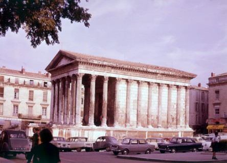 Maison Carrée, Nimes, France, c1955.  Creator: Arthur Charles Kirby Ware.