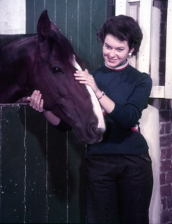 Woman and horse, c1955. Creator: Arthur Charles Kirby Ware.