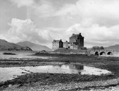 Castle of Eilean Donan, Scotland, c1955.  Creator: Arthur Charles Kirby Ware.