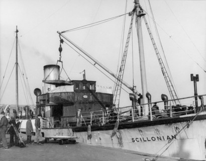 SS Scillonian, Scilly Isles, c1955. Creator: Arthur Charles Kirby Ware.