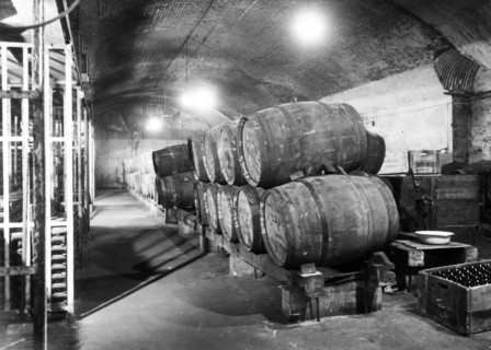 Wine vaults, London, c1955. Creator: Arthur Charles Kirby Ware.