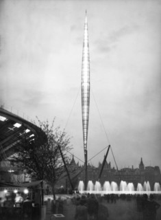 The Skylon, Festival of Britain, London, c1955. Creator: Arthur Charles Kirby Ware.