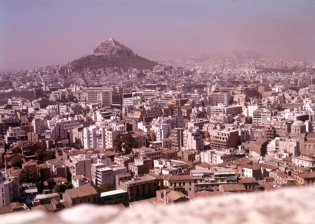 Athens from the Acropolis, Greece, c1955. Creator: Arthur Charles Kirby Ware.