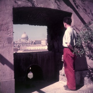 The Vatican from Castel Sant'Angelo, Rome, Italy, c1955.  Creator: Arthur Charles Kirby Ware.