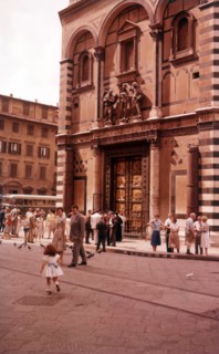 The East doors of the Baptistry, Duomo, Florence, Italy, c1955.  Creator: Arthur Charles Kirby Ware.