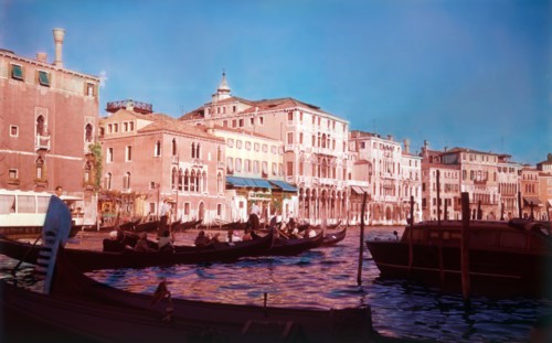 Gondolas, Venice, Italy, c1955.  Creator: Arthur Charles Kirby Ware.