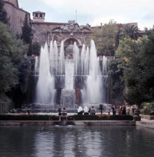 Villa d'Este, Tivoli, Rome, Italy, c1955. Creator: Arthur Charles Kirby Ware.