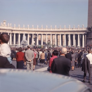 St Peter's Square, Rome, Italy, c1955.  Creator: Arthur Charles Kirby Ware.