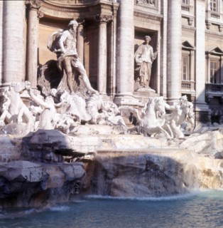 The Trevi Fountain, Rome, Italy, c1955.  Creator: Arthur Charles Kirby Ware.