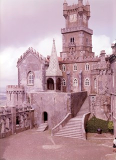 The Pena Palace, Sintra, Portugal, c1955.  Creator: Arthur Charles Kirby Ware.
